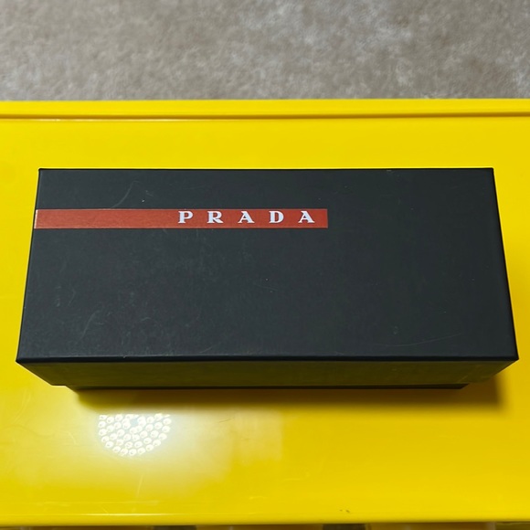 Prada Sunglasses Eyeglasses Case Empty Black Box Gift Box Cardboard